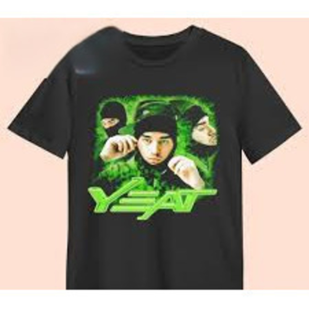 Yeat Green Smoke Graphic Shirt